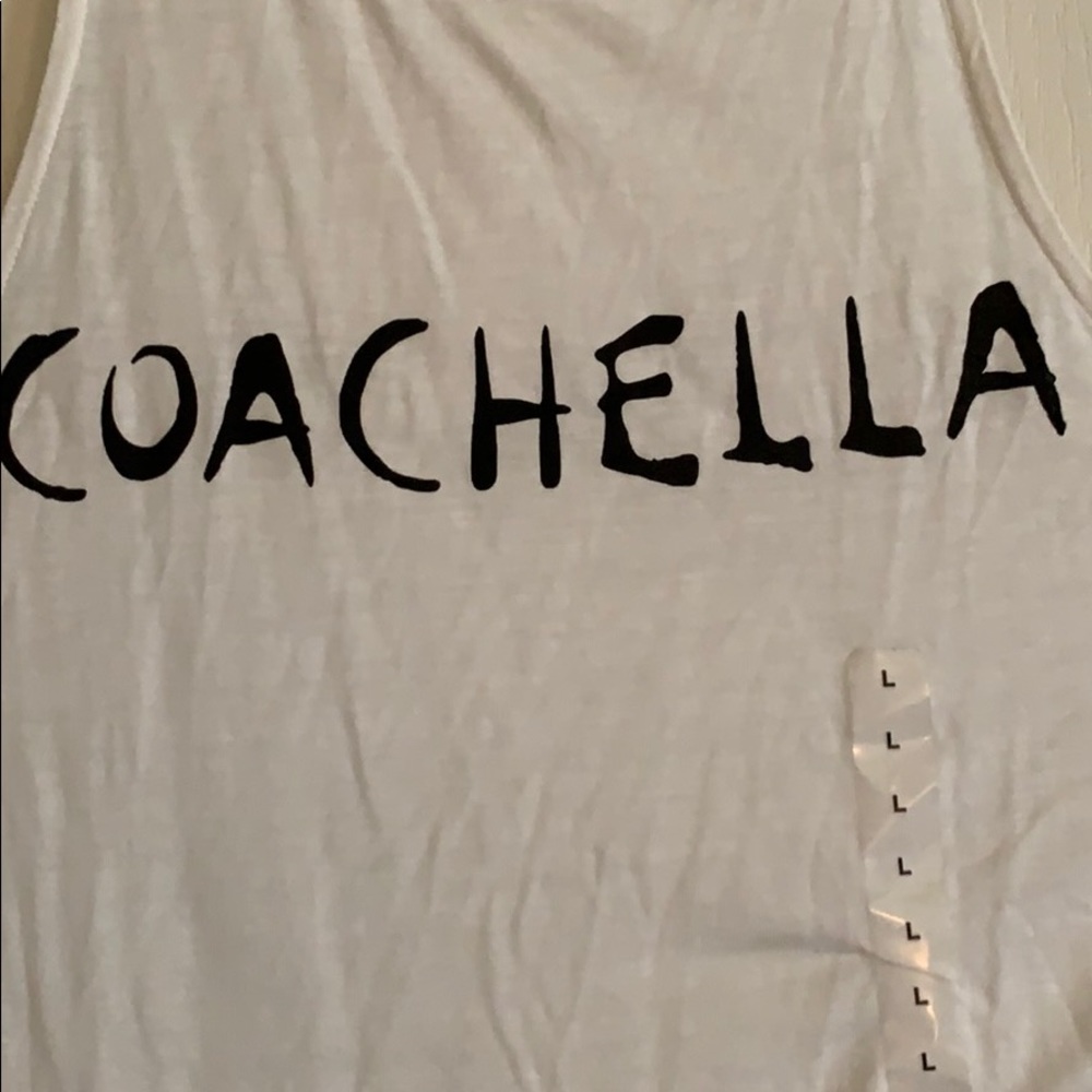 Coachella white tank top - Picture 2 of 3